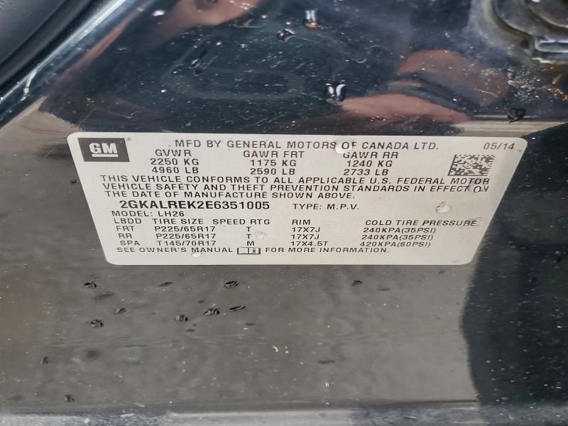 2014 GMC Terrain sle