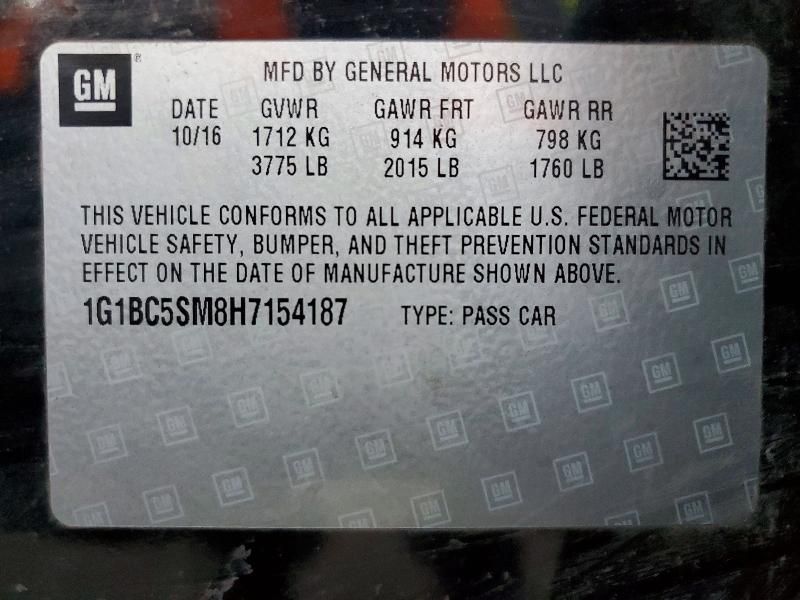 2017 Chevrolet Cruze ls