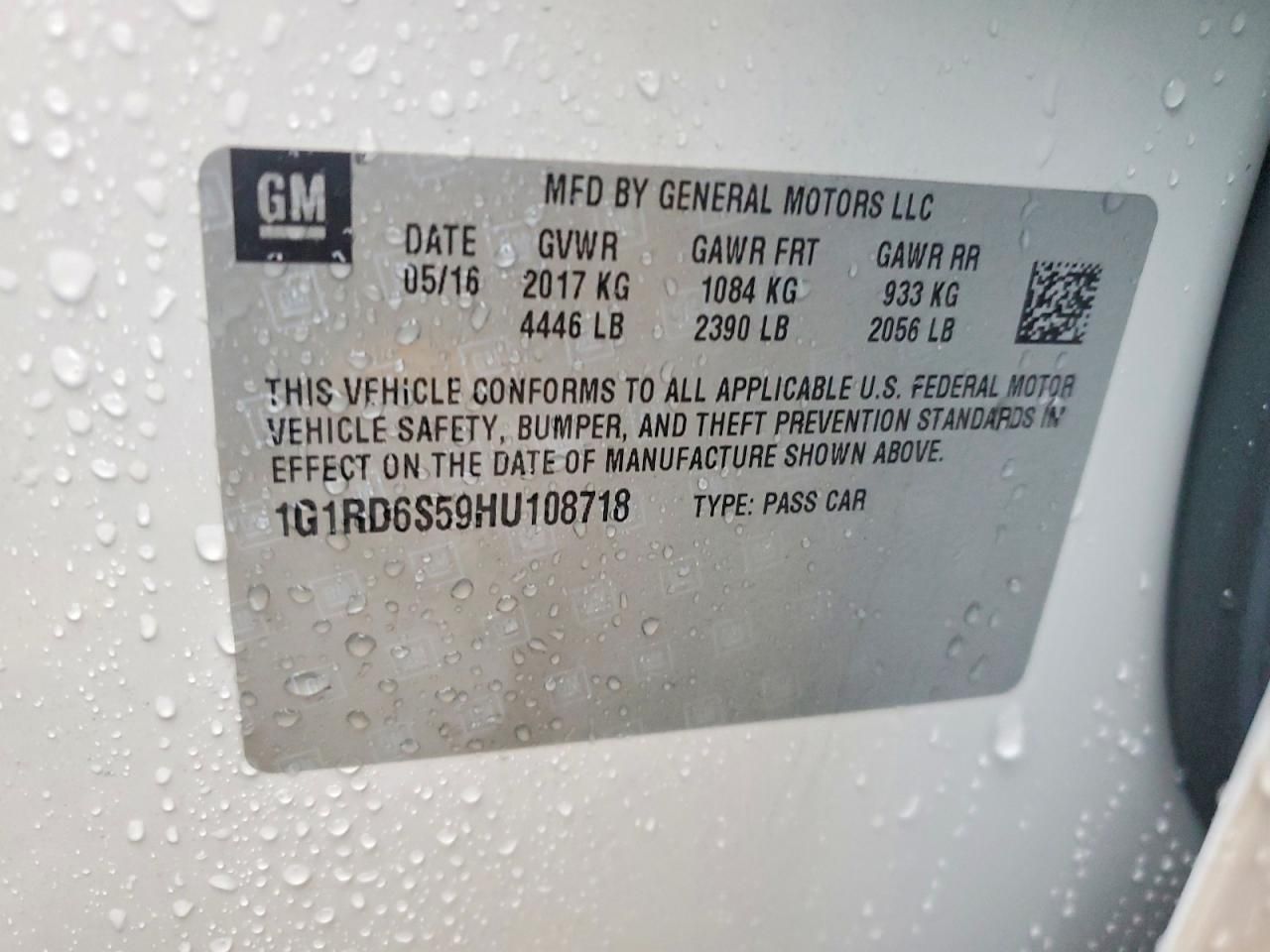 2017 Chevrolet Volt Premier