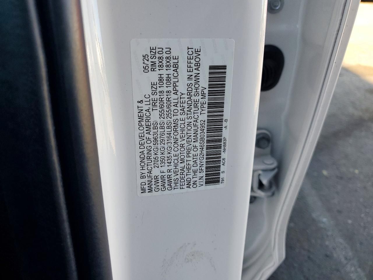 2025 Honda Pilot exl