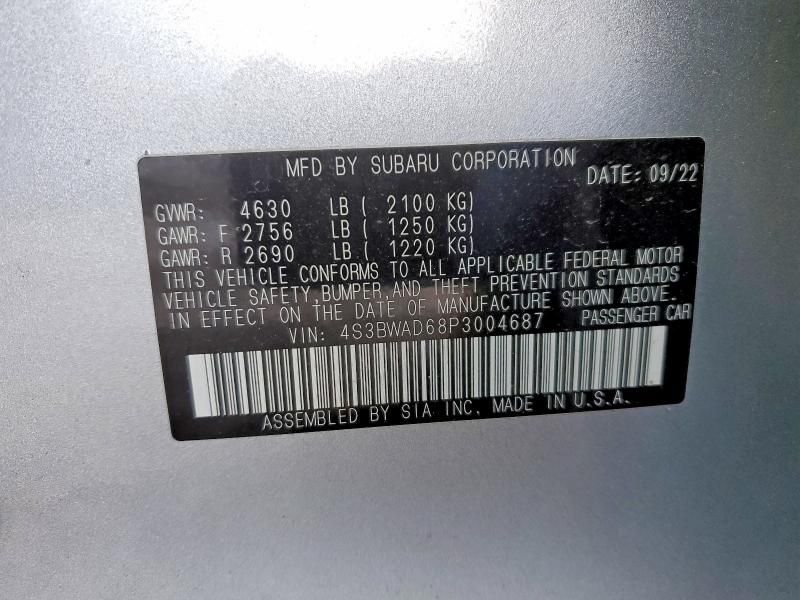 2023 Subaru Legacy Premium