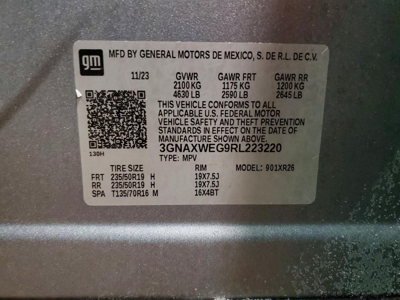 2024 Chevrolet Equinox rs