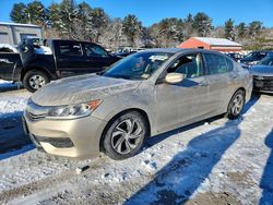 2017 Honda Accord lx en venta en Mendon, MA