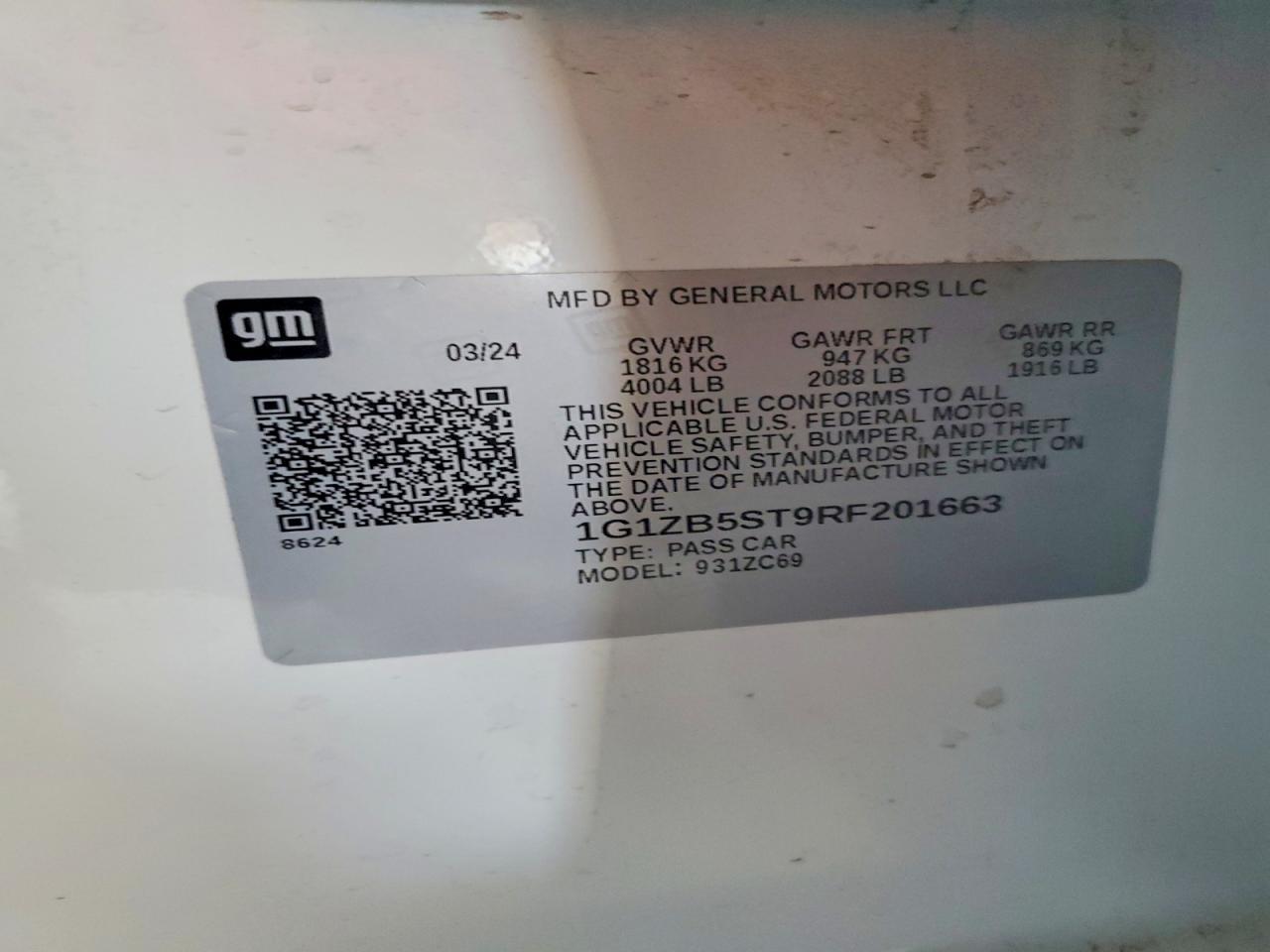 2024 Chevrolet Malibu ls