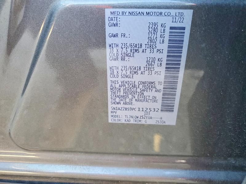 2023 Nissan Murano sv