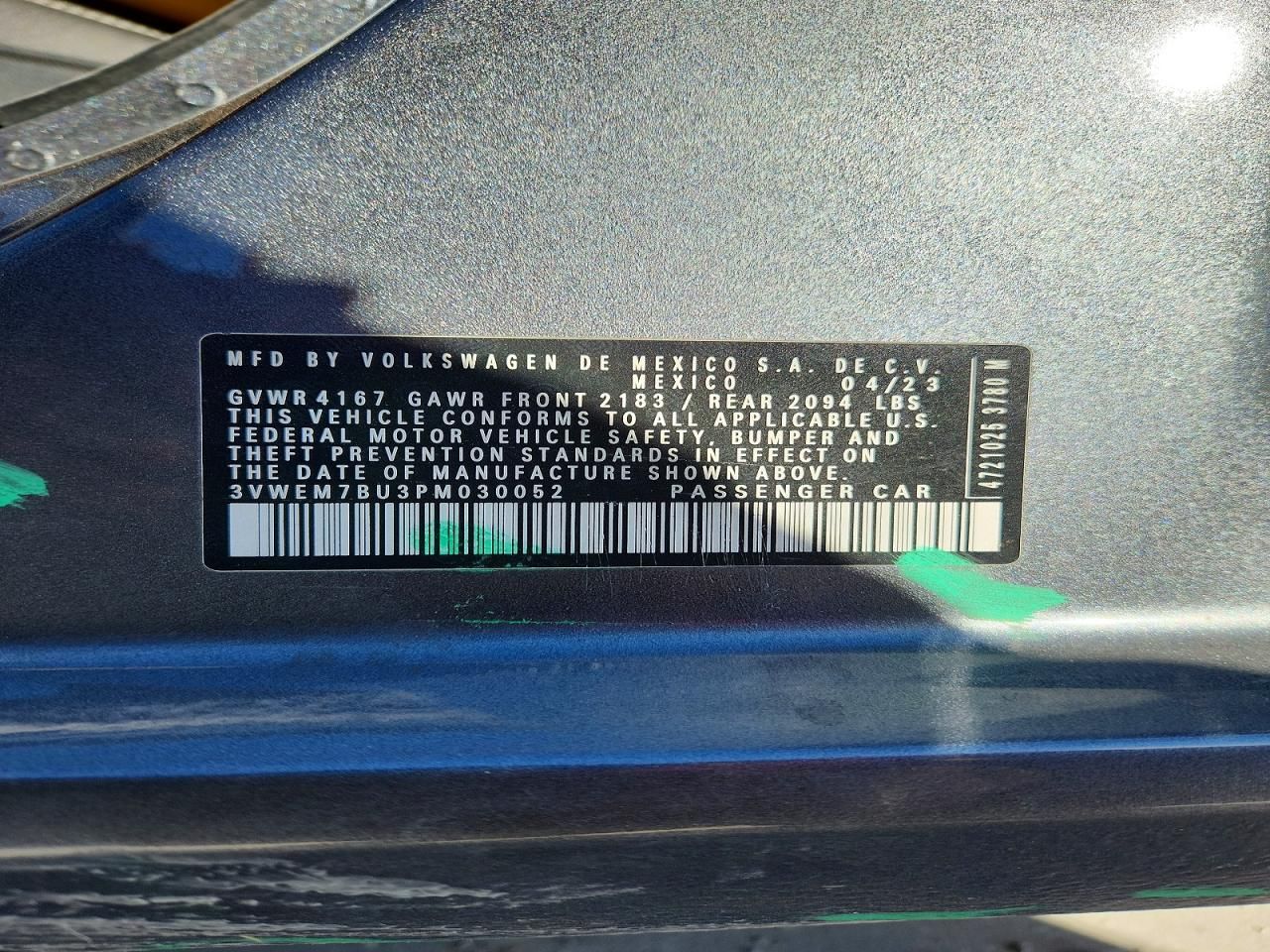 2023 Volkswagen Jetta se