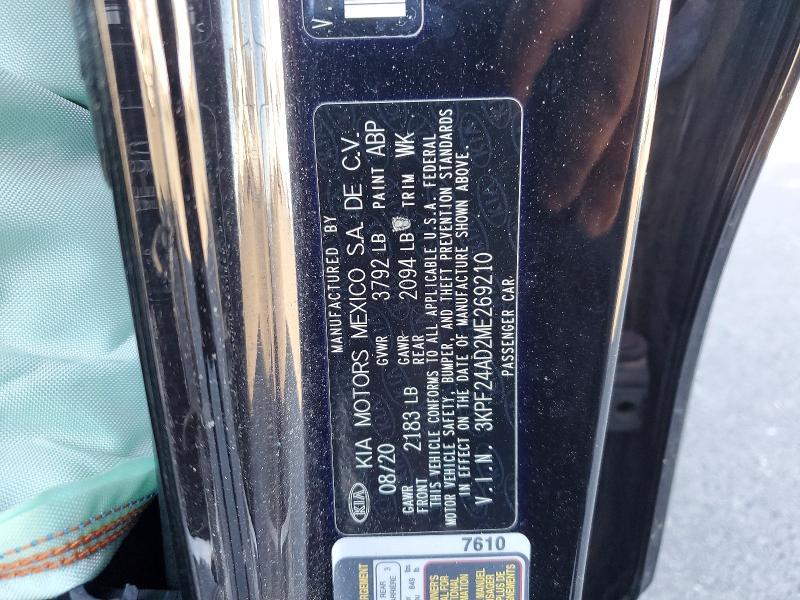 2021 KIA Forte fe