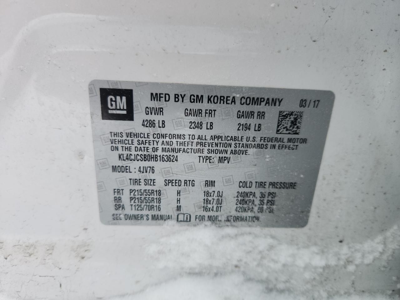 2017 Buick Encore Essence