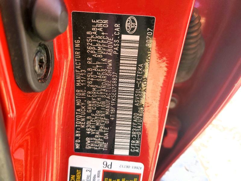 2014 Toyota Camry l