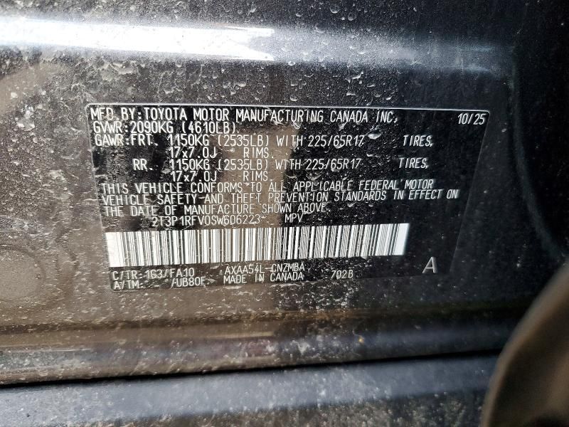 2025 Toyota Rav4 xle