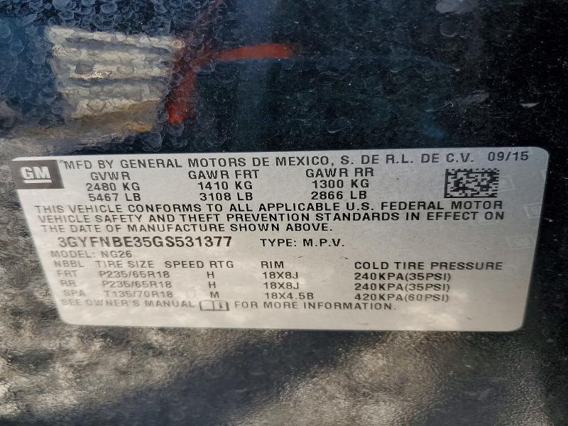 2016 Cadillac Srx Luxury Collection