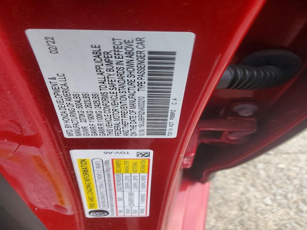 2022 Acura Tlx Advance