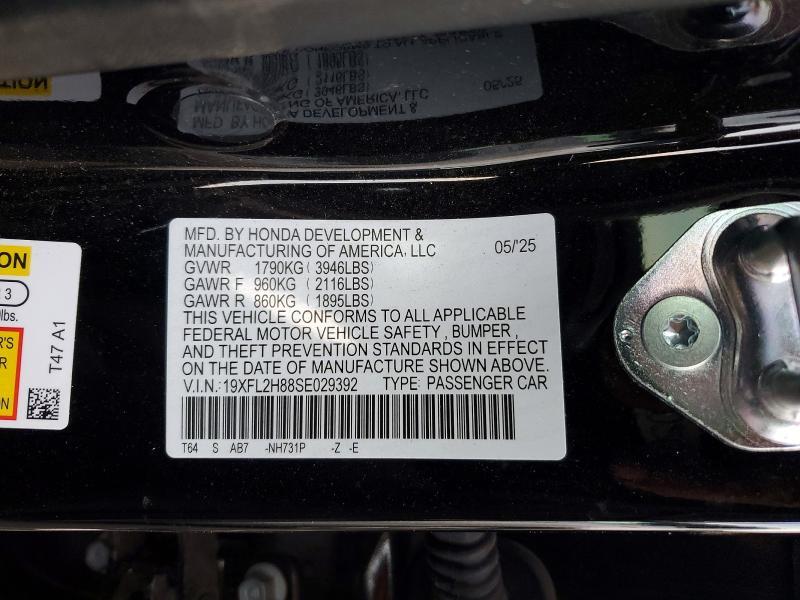 2025 Honda Civic Sport