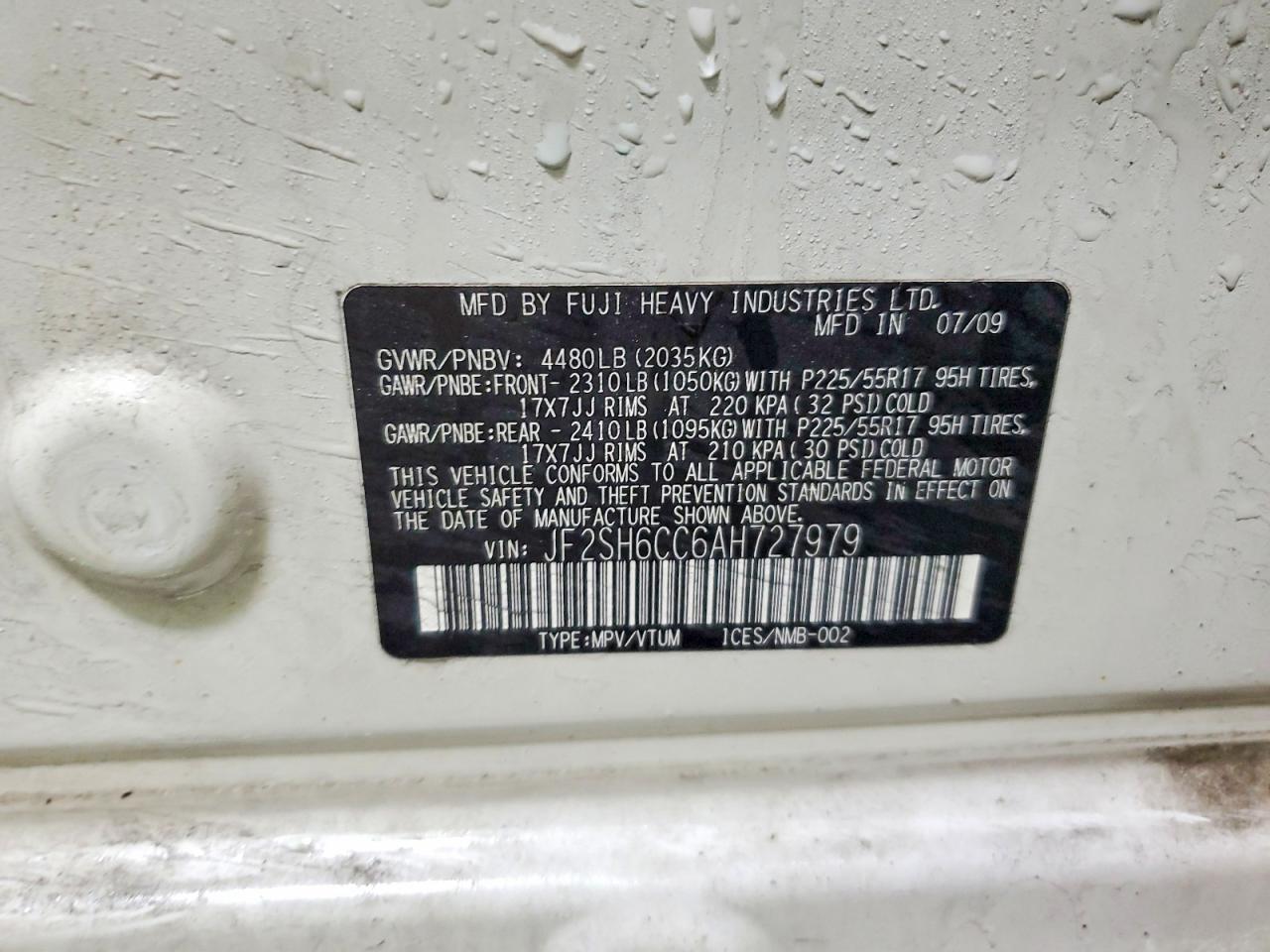 2010 Subaru Forester 2.5x Premium