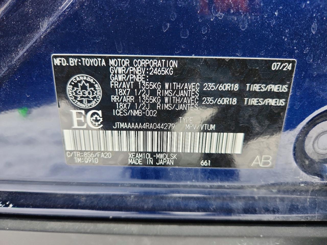 2024 Toyota Bz4x xle