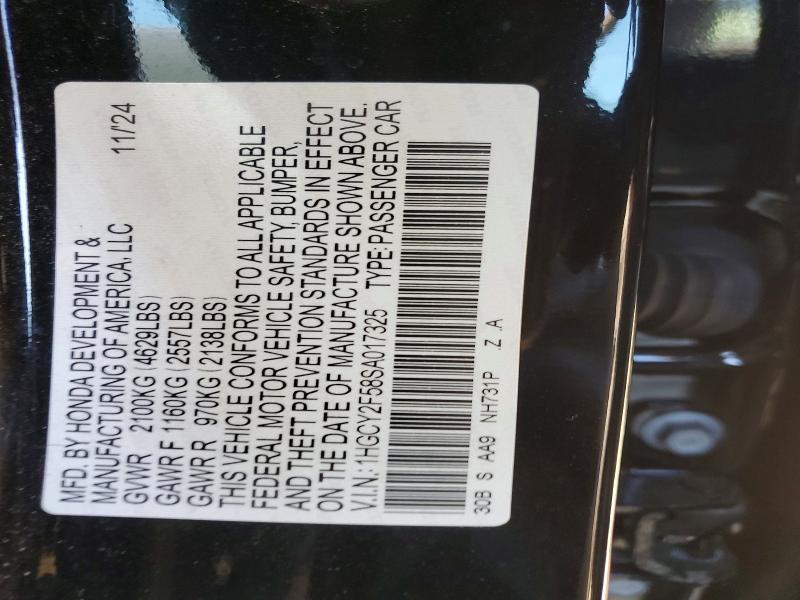 2025 Honda Accord Hybrid Sport