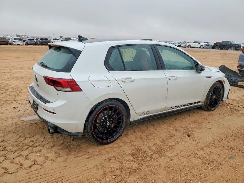 2023 Volkswagen Gti 40th Anniversary
