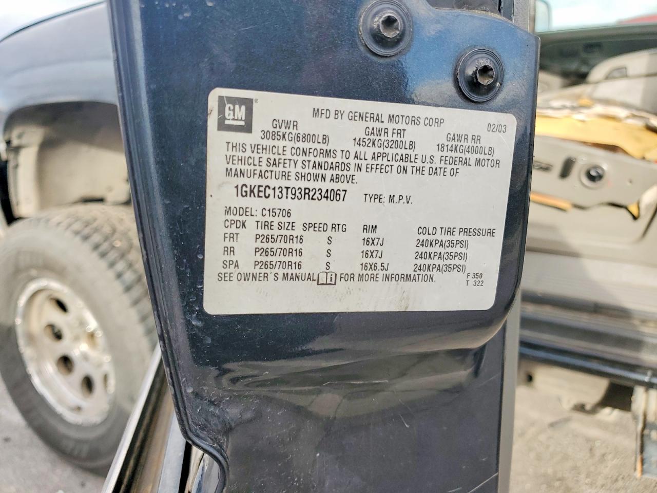 2003 GMC Yukon