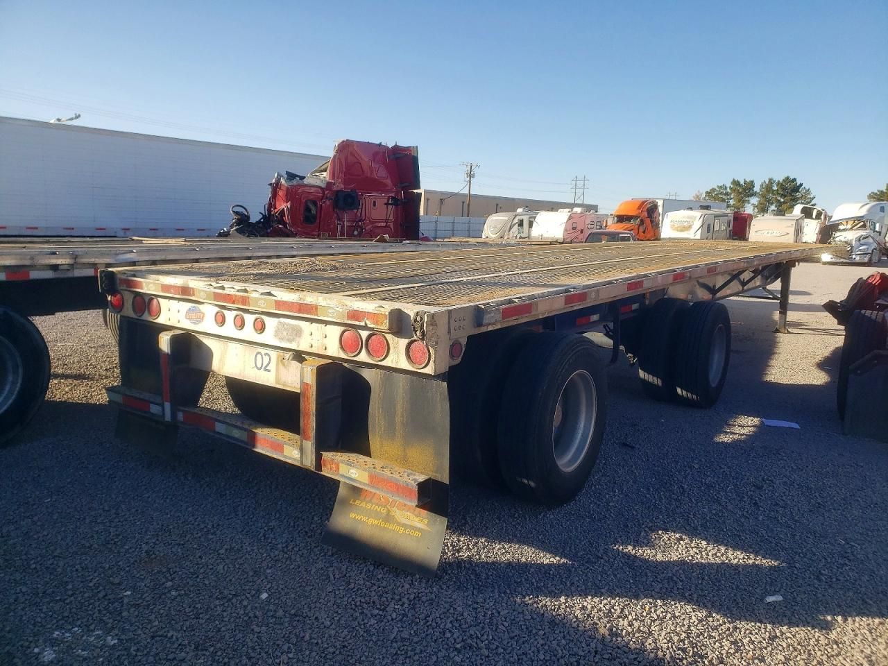 2013 Utility Fs2cha Flatbed Trailer