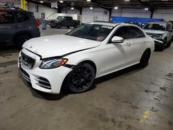 Mercedes-Benz salvage cars for sale: 2018 Mercedes-Benz E 300 4matic