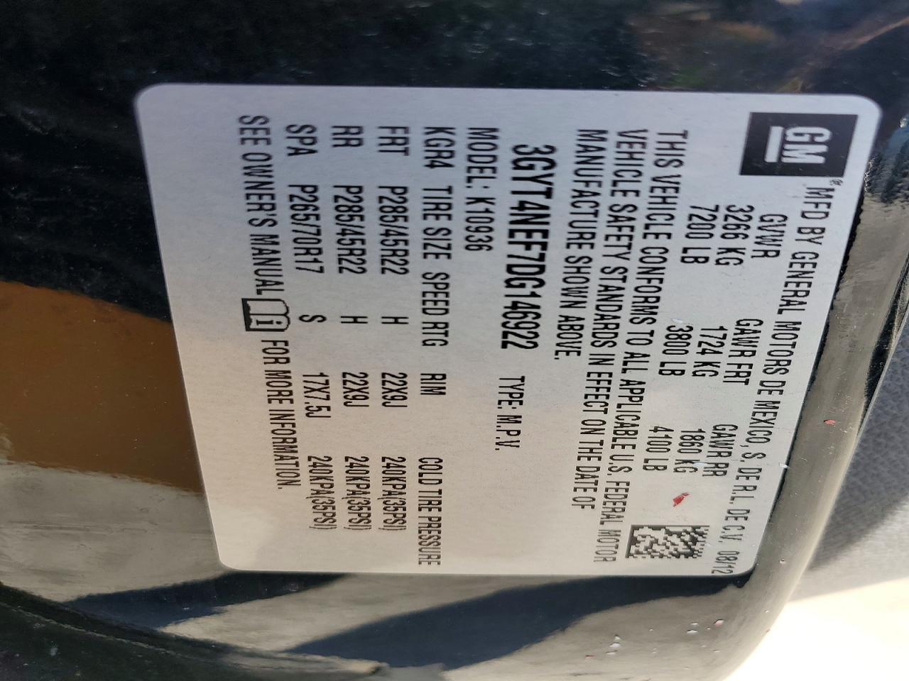 2013 Cadillac Escalade ext Premium
