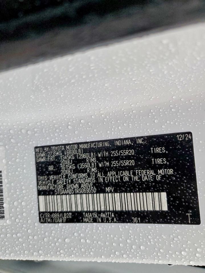 2024 Toyota Grand Highlander xle