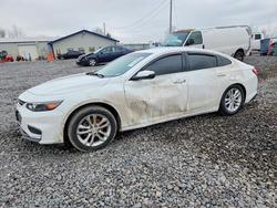 Vehiculos salvage en venta de Copart Pekin, IL: 2017 Chevrolet Malibu lt