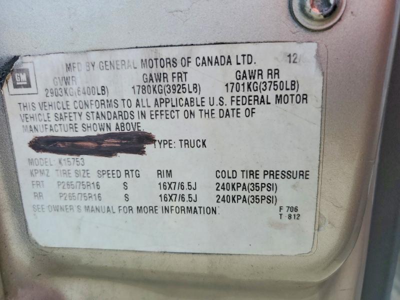 2003 Chevrolet Silverado C1500