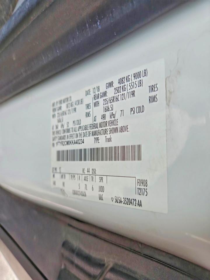 2019 Ford Transit T-250 Delivery Van