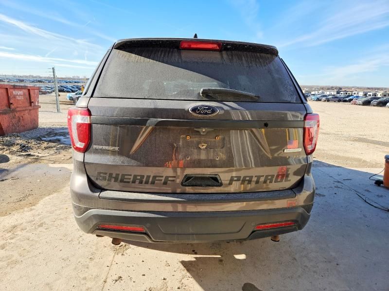 2018 Ford Explorer Police Interceptor