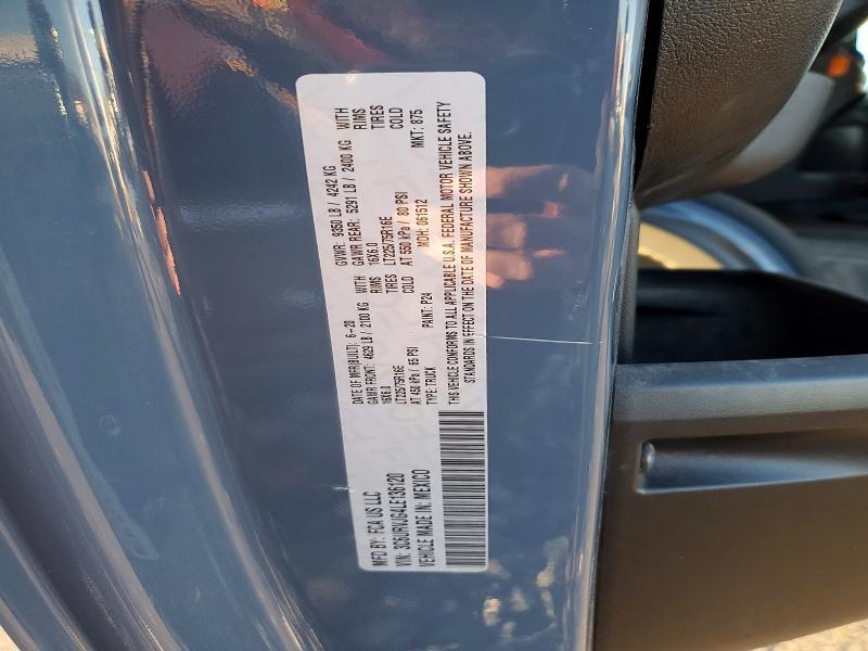 2020 Dodge RAM Promaster 3500 Delivery Van