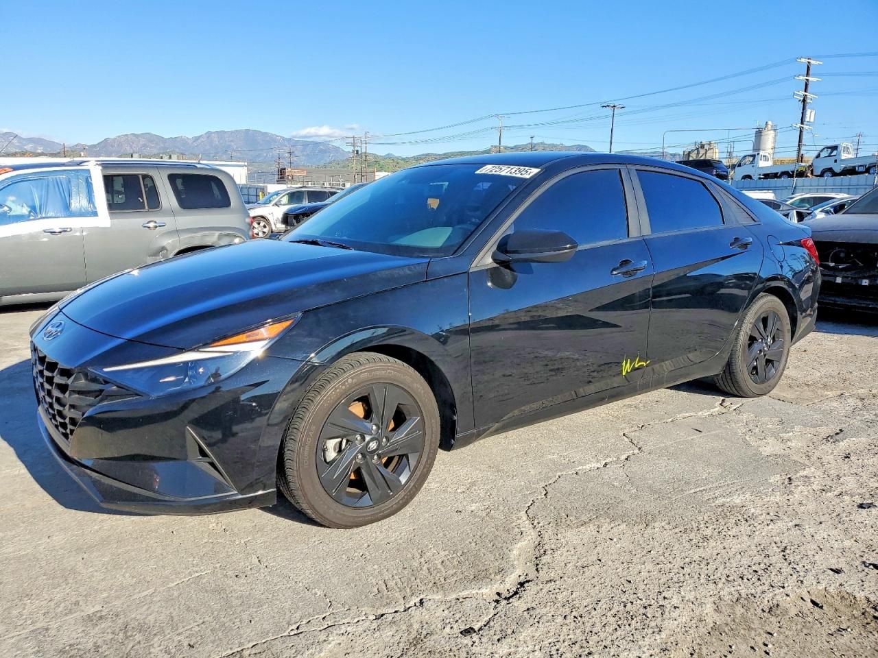 2023 Hyundai Elantra Blue