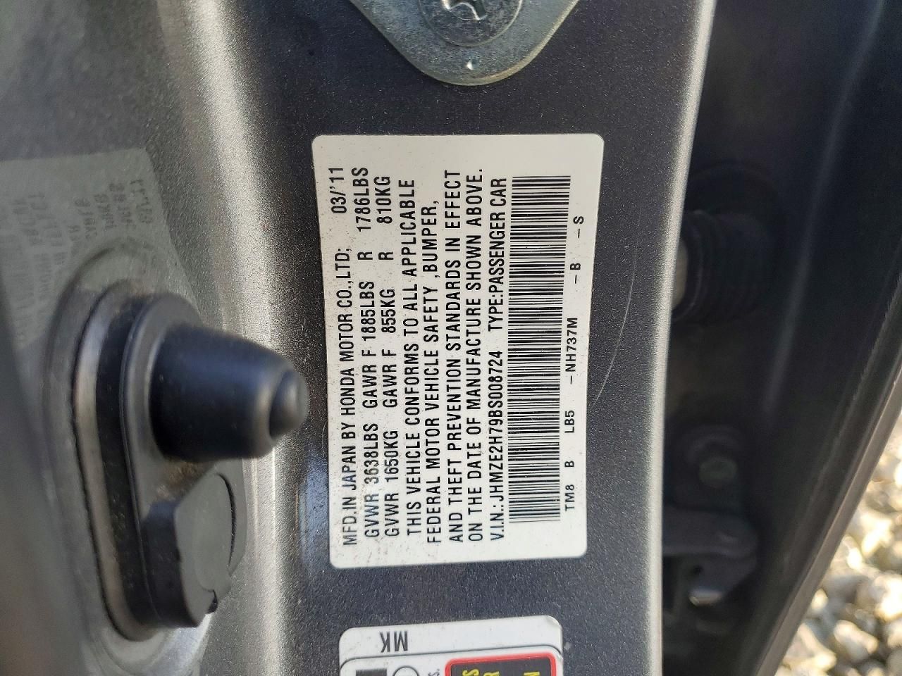 2011 Honda Insight ex