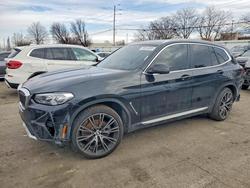 BMW salvage cars for sale: 2022 BMW X3 Xdrive30i