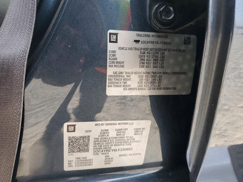 2020 Chevrolet Silverado K2500 High Country