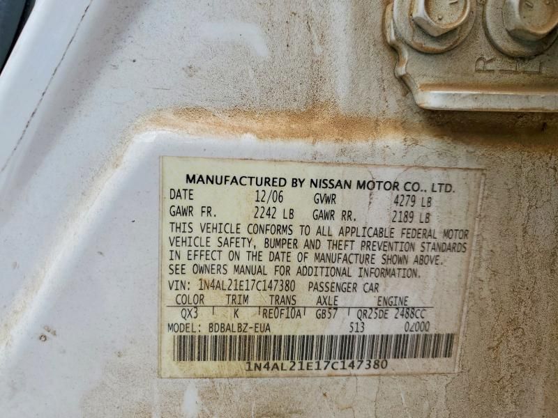 2007 Nissan Altima 2.5