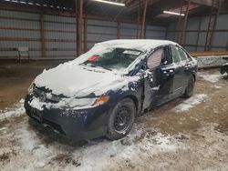 Salvage cars for sale from Copart Cookstown, ON: 2008 Honda Civic lx