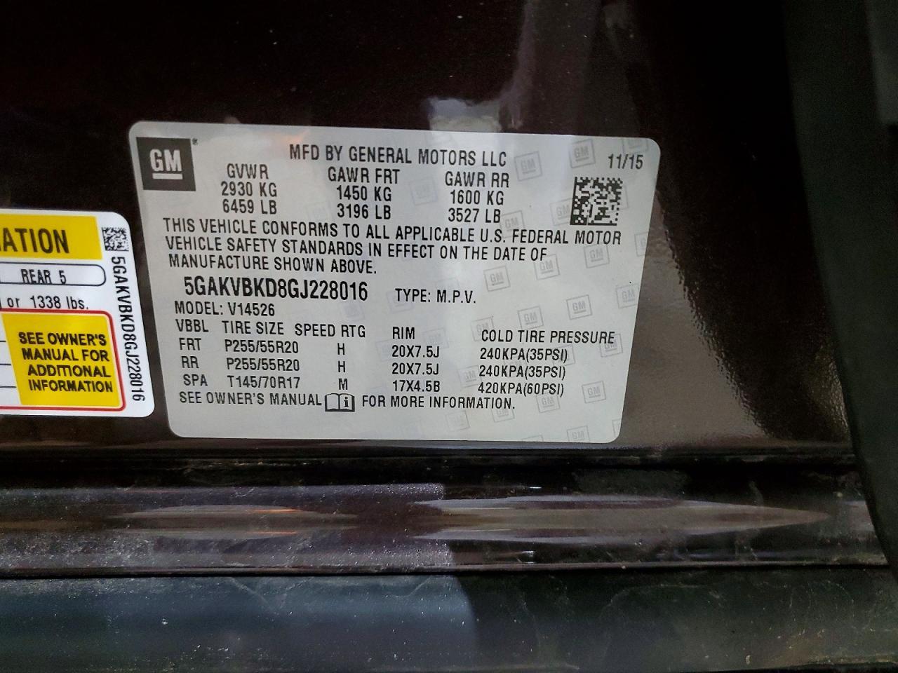 2016 Buick Enclave