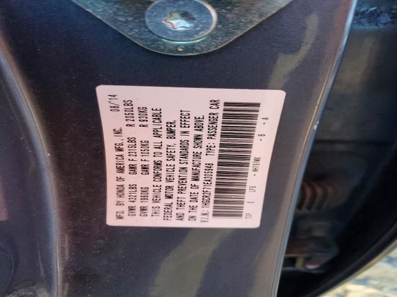 2014 Honda Accord ex