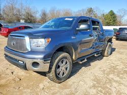 Salvage trucks for sale at Florence, MS auction: 2010 Toyota Tundra Crewmax SR5