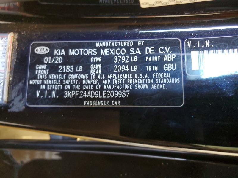 2020 KIA Forte fe