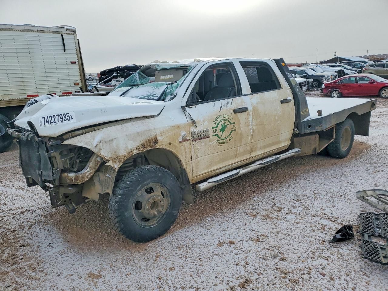 2015 Dodge RAM 3500 Flatbed Truck