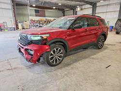 Ford Explorer salvage cars for sale: 2022 Ford Explorer St-line
