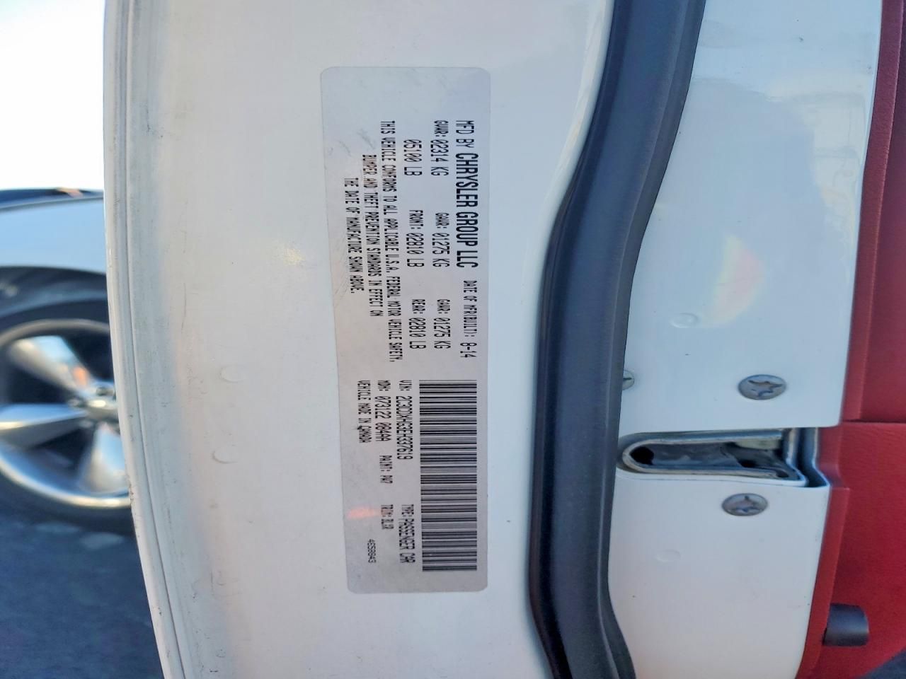 2014 Dodge Charger sxt