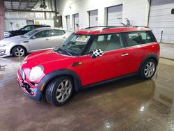Mini salvage cars for sale: 2010 Mini Cooper Clubman