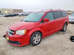 Dodge salvage cars for sale: 2012 Dodge Grand Caravan Crew
