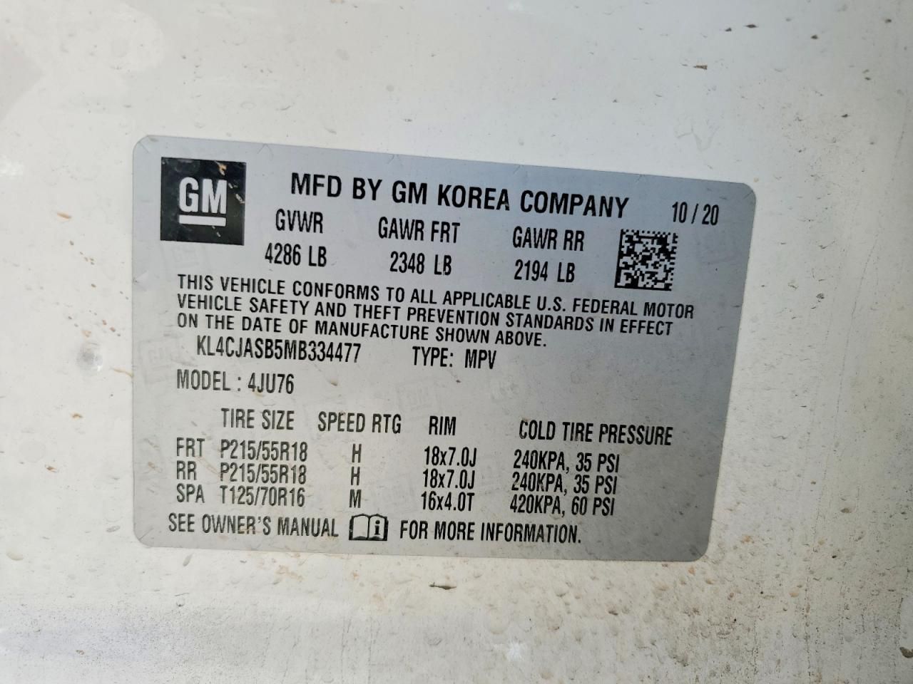 2021 Buick Encore Preferred