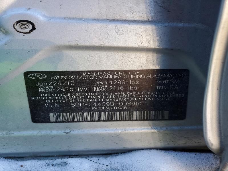 2011 Hyundai Sonata se