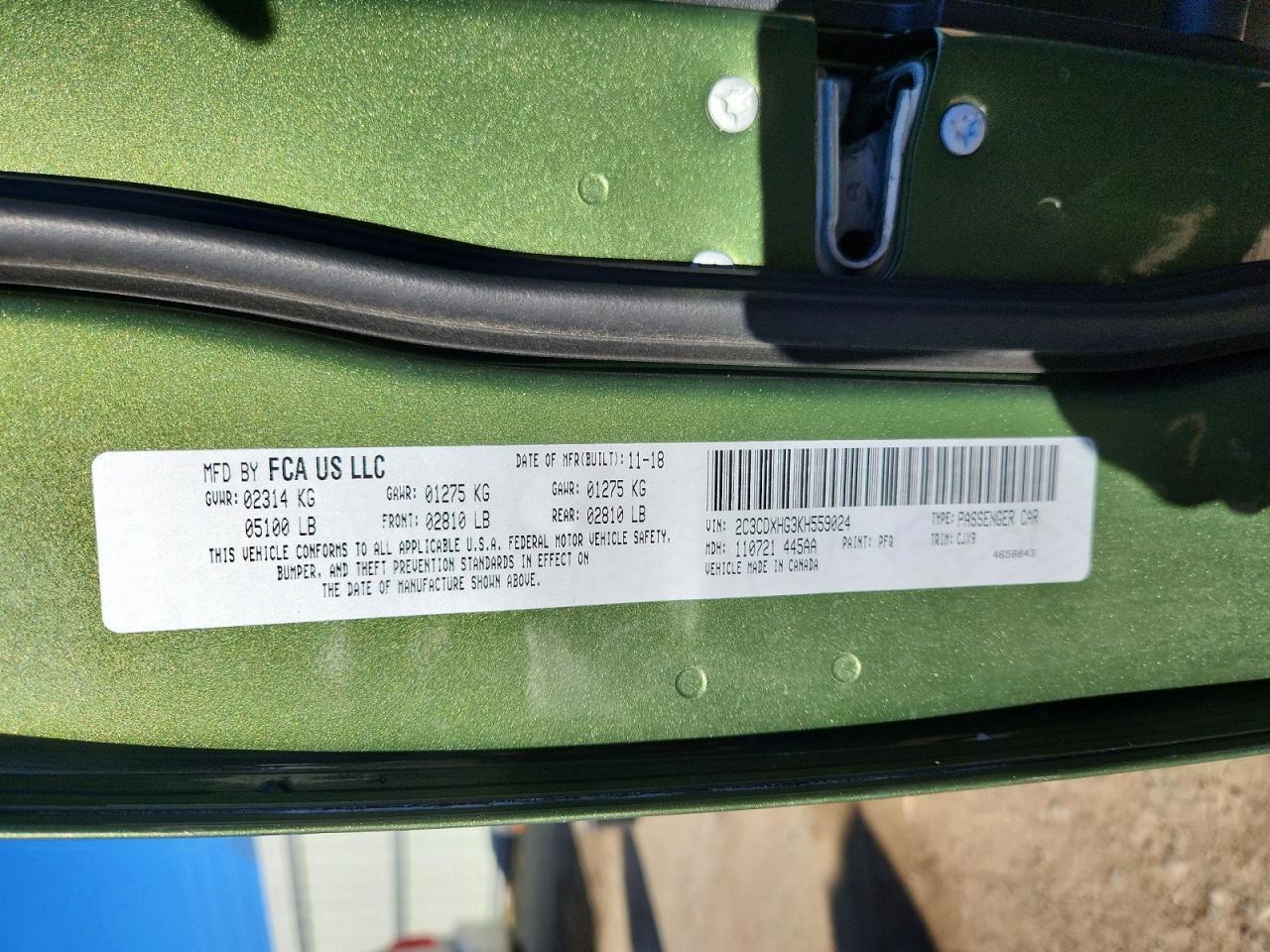 2019 Dodge Charger gt