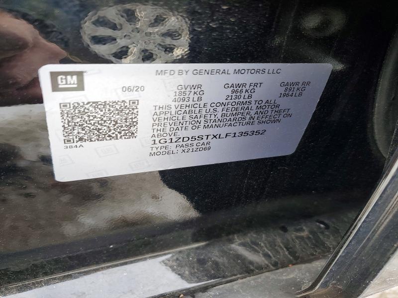 2020 Chevrolet Malibu lt